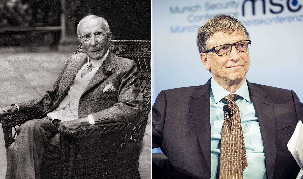 John D Rockefeller & Bill Gates