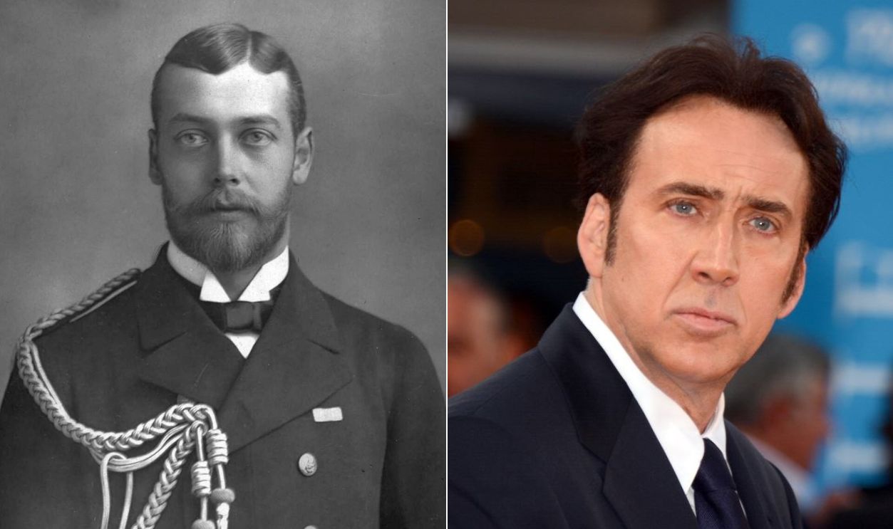 King George V & Nicolas Cage