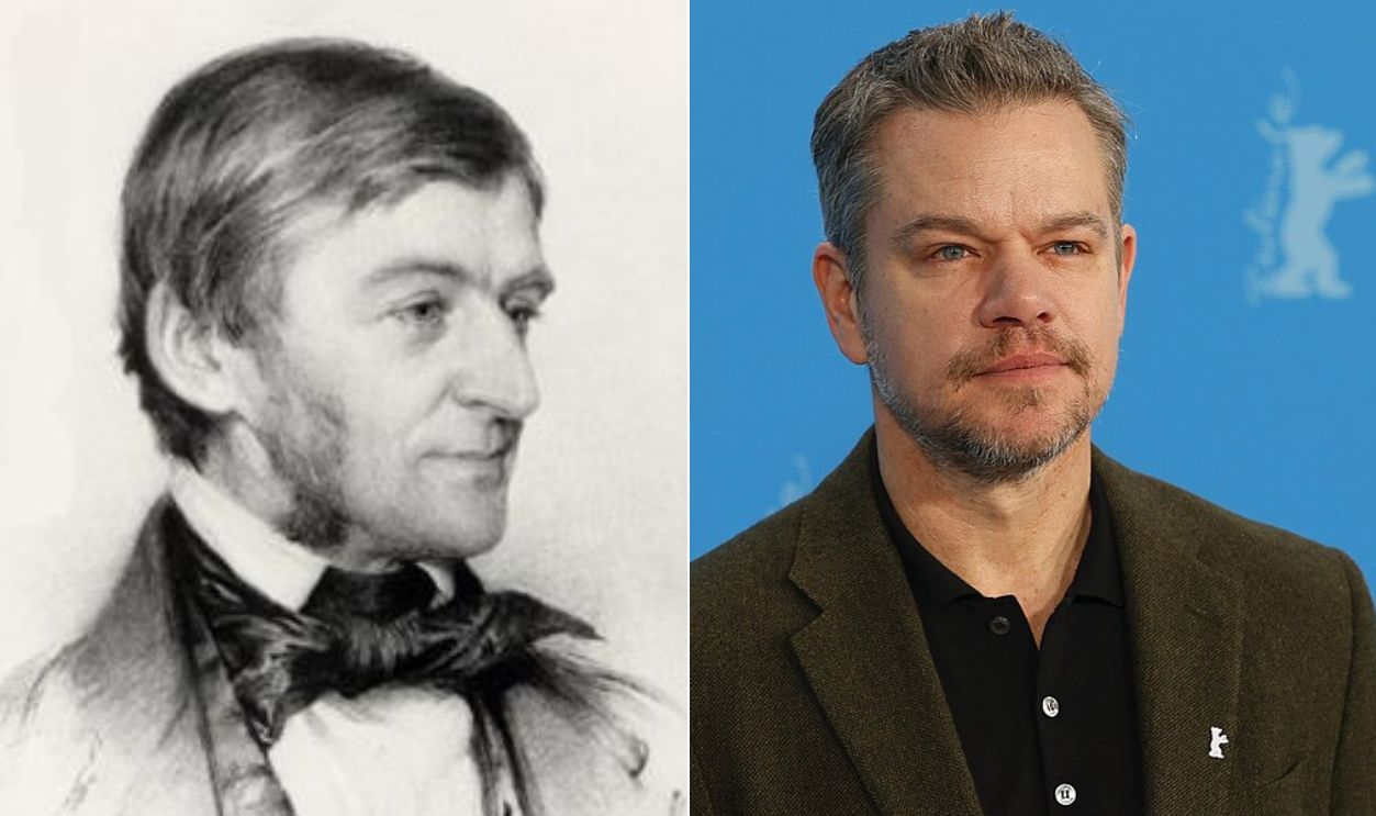 Ralph Waldo Emerson & Matt Damon