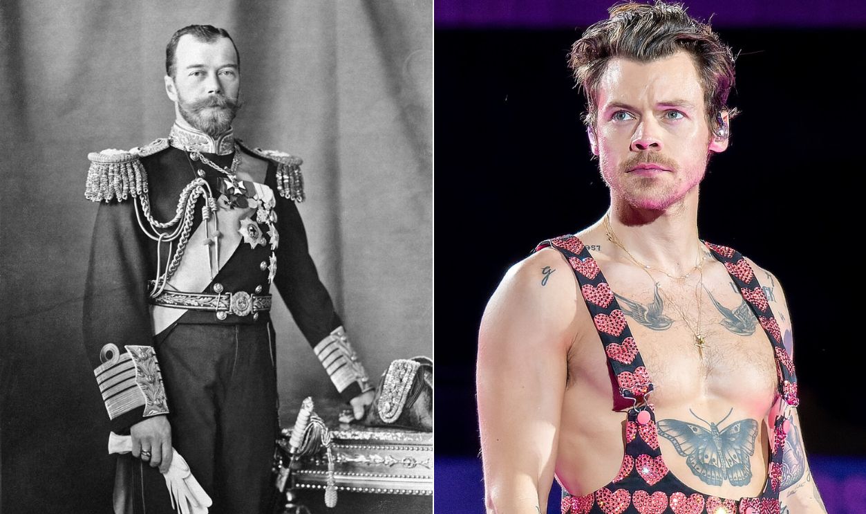 Tsar Nicholas II & Harry Styles
