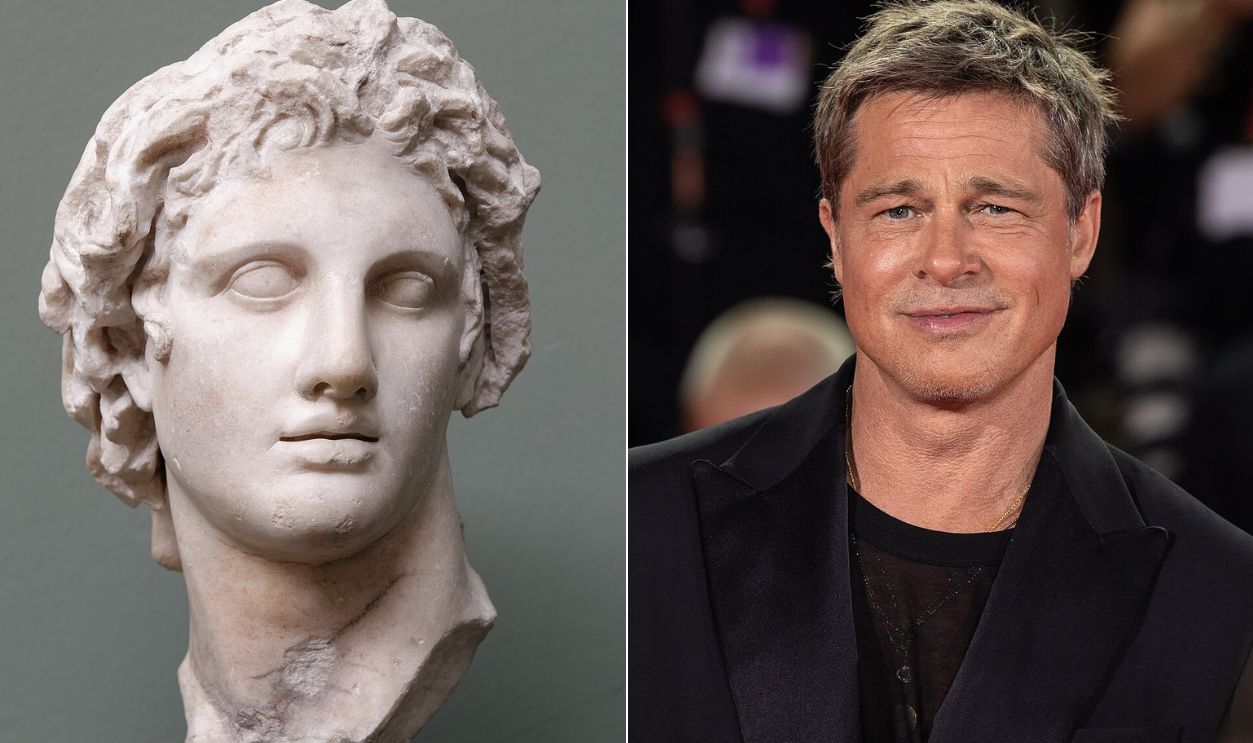 Alexander The Great & Brad Pitt