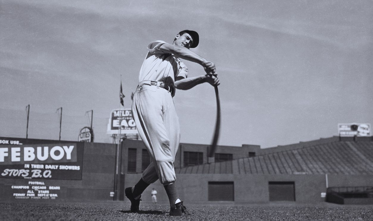 Gettyimages - 515204550, Ted Williams Swinging Bat