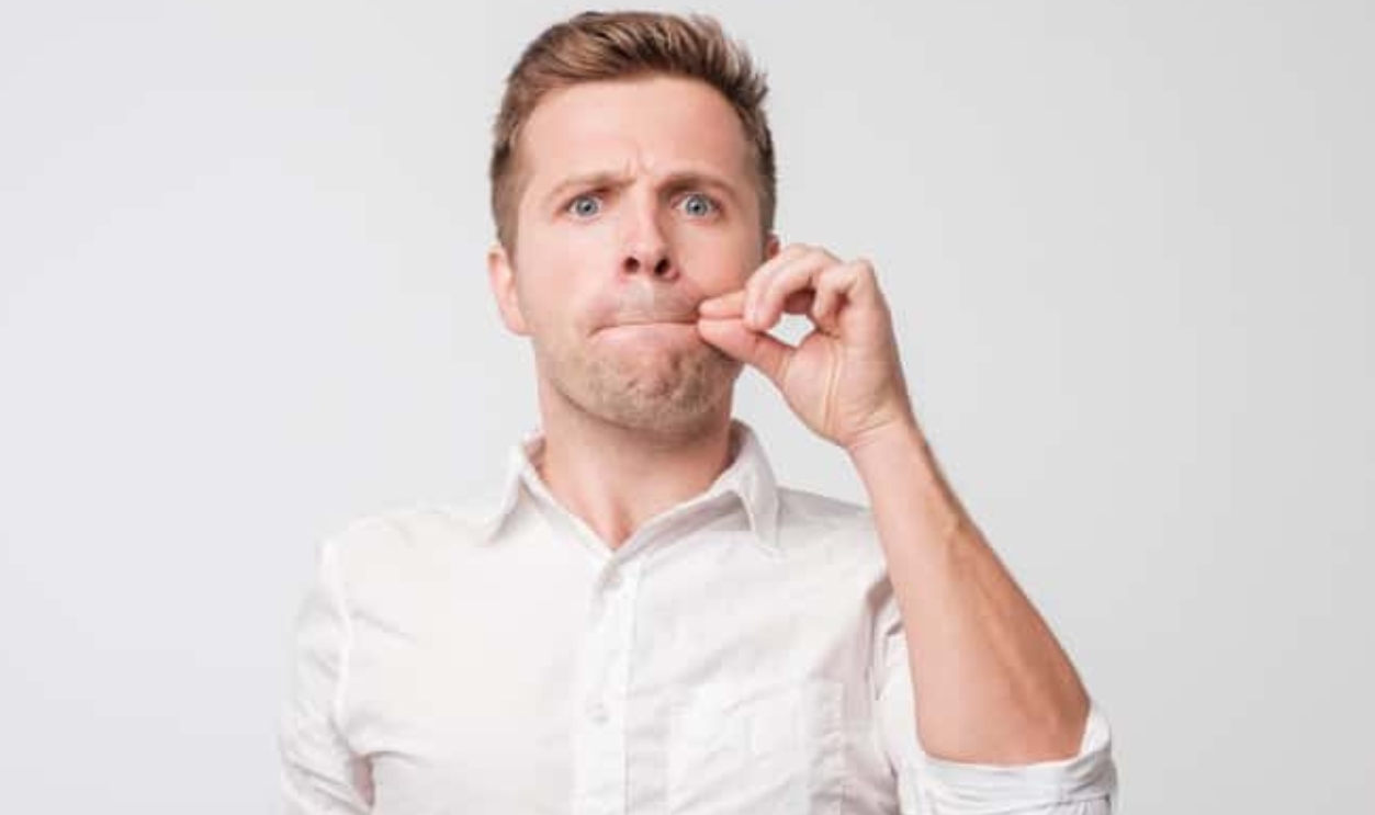 He Is Forced To Keep Secret, Shutterstock, 1106280263