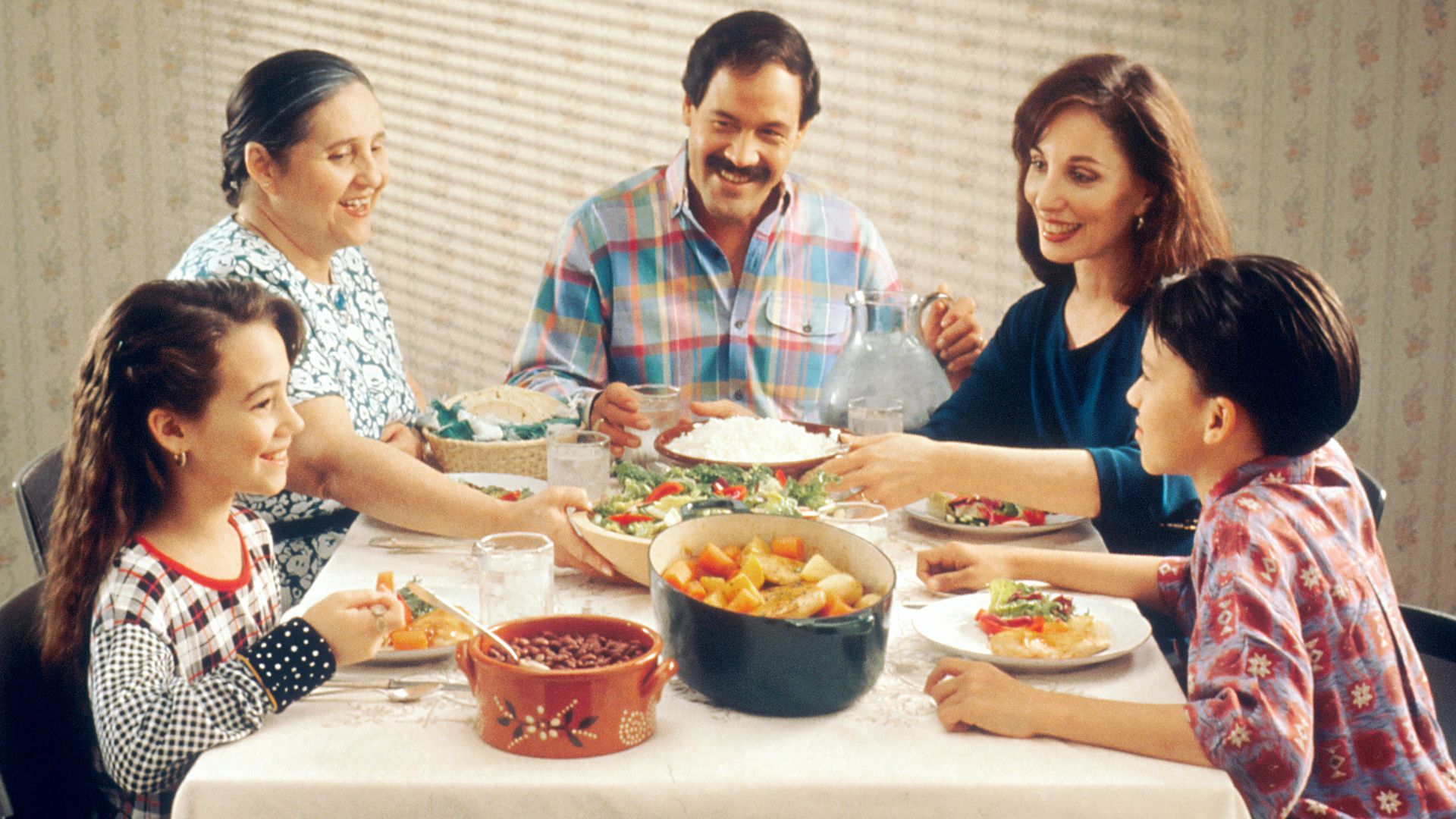 group of person eating indoors