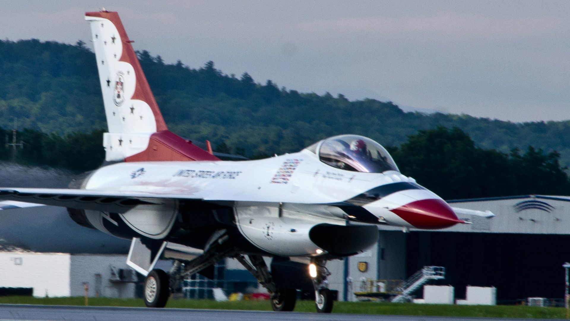 a jet taking off from an airport