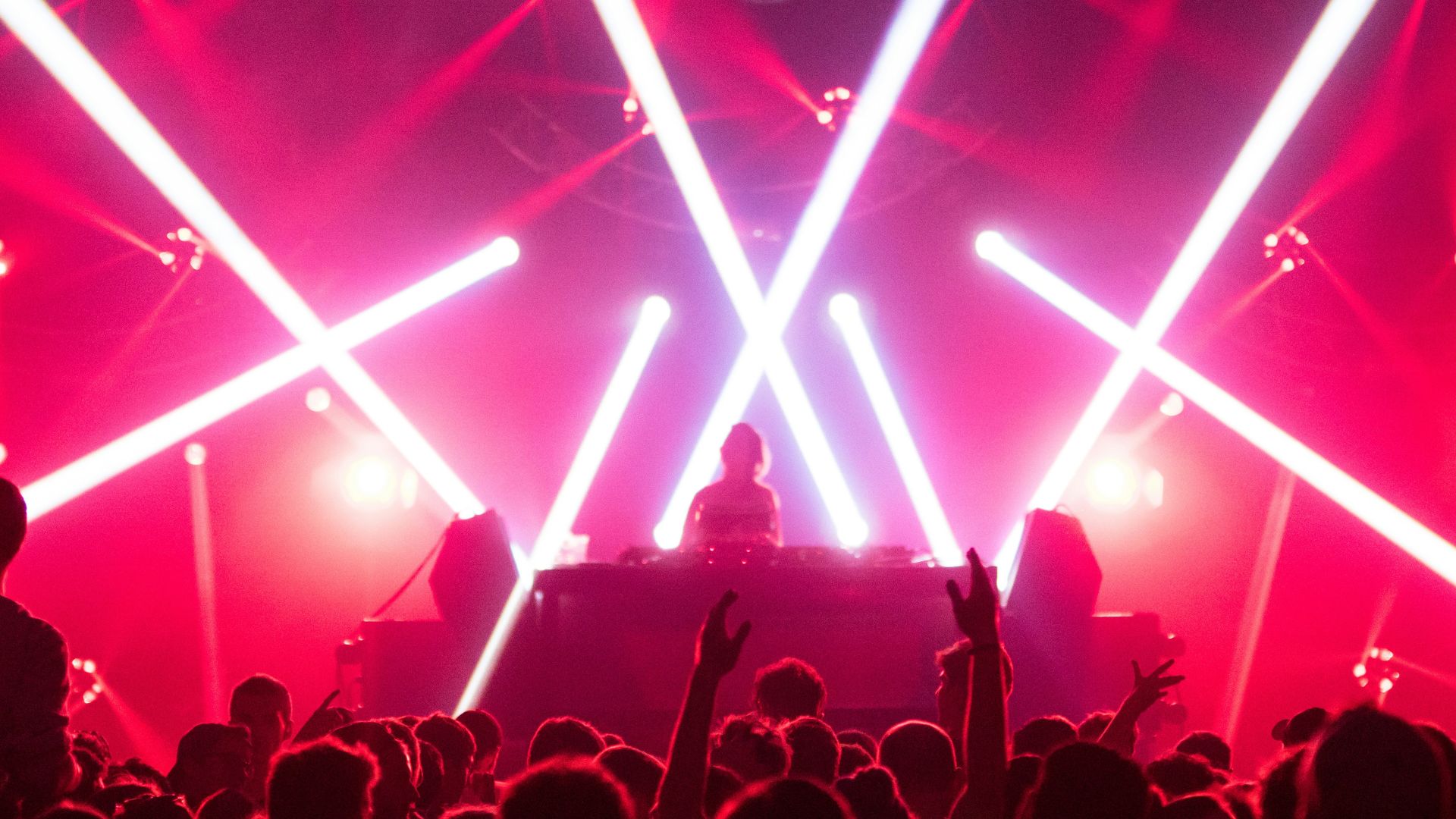 group of people enjoying concert