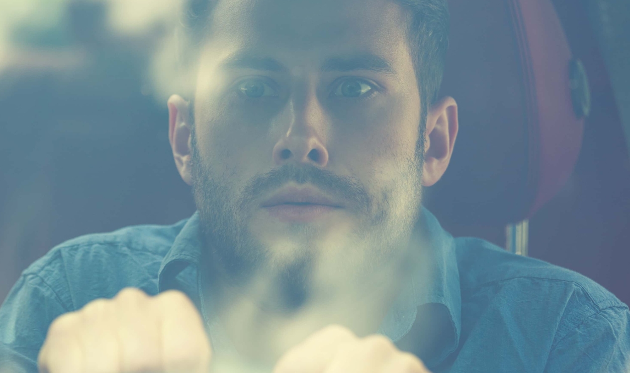 Shocked Scared Funny Looking Young Driver, Shutterstock, 444772522