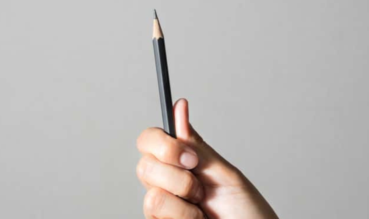 Wood Pencil In Woman Hand, Shutterstock, 616634255