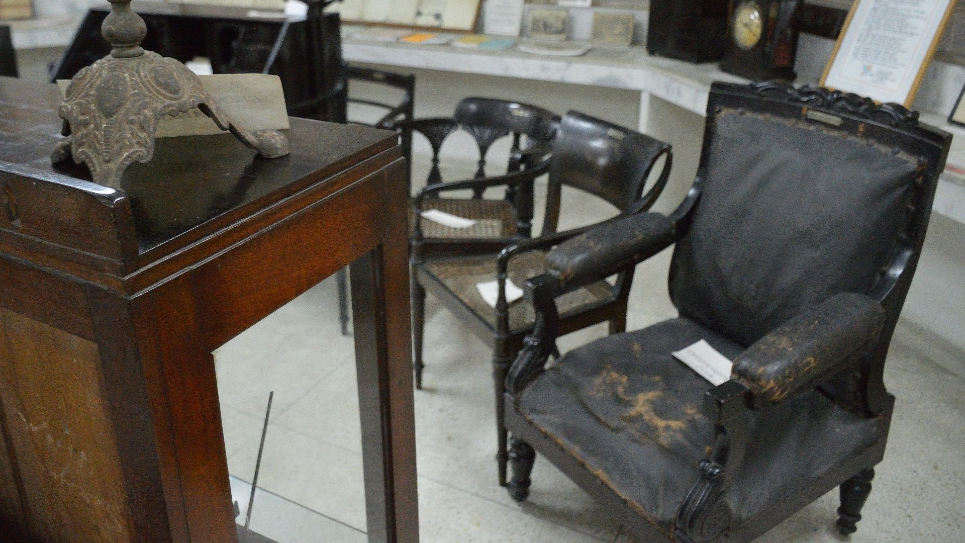 File:Serampore Trio And Hannah Shepherd Marshman Used Furniture - Carey Museum - Serampore College - Hooghly 2017-07-06 0811.jpg