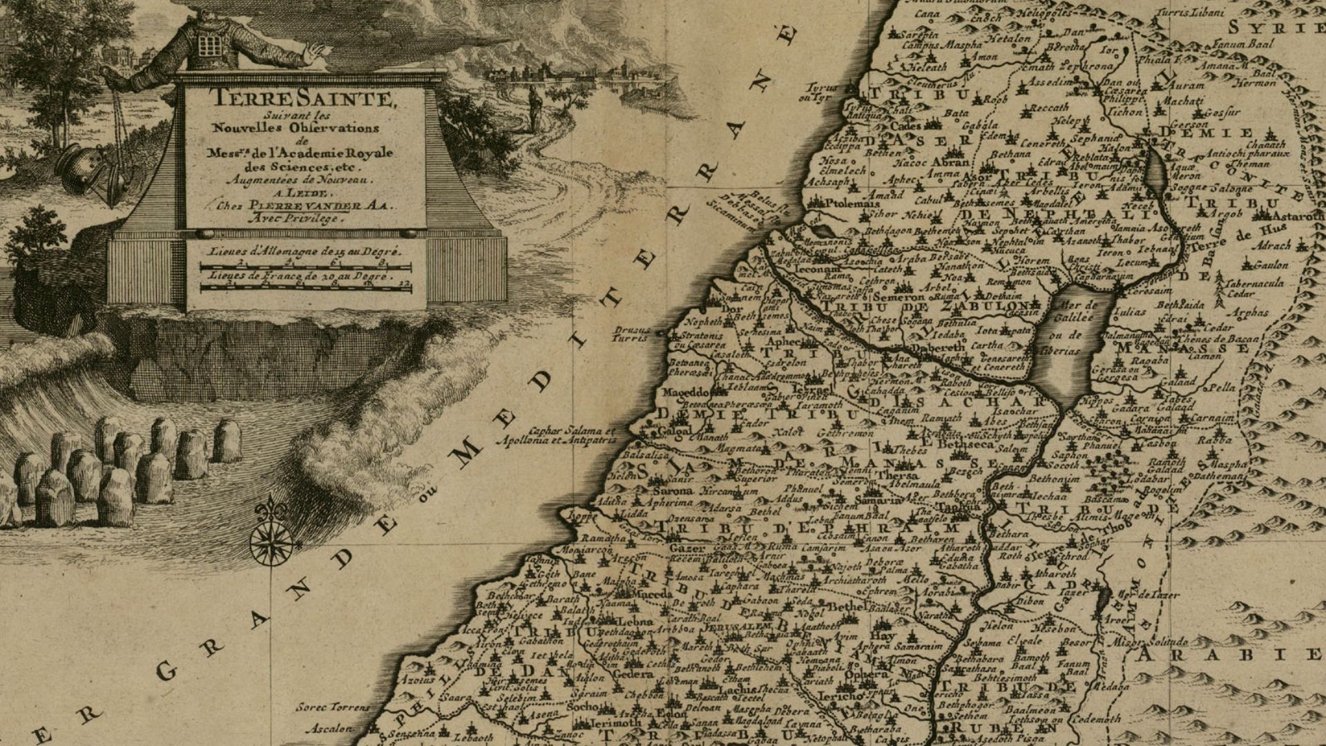 File:1729 map of the Holy Land by Pierre Vander.jpg