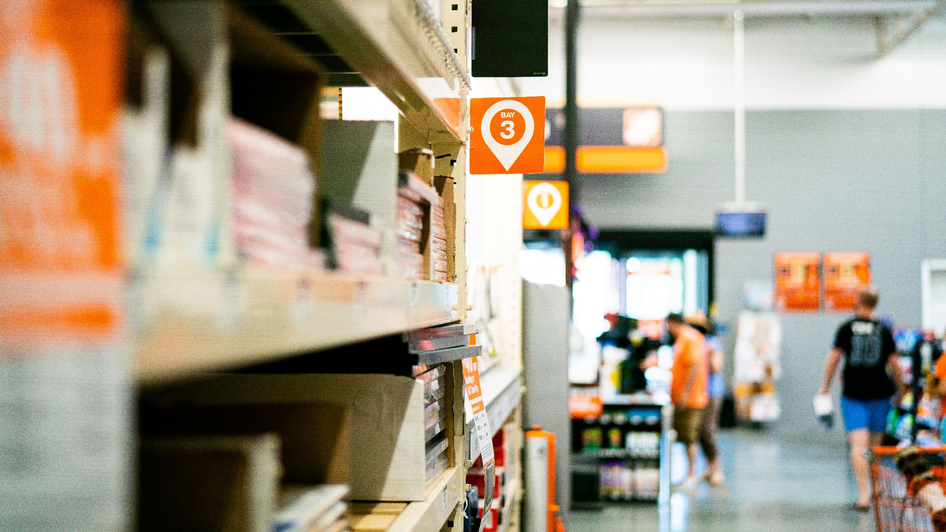 a store filled with lots of shelves filled with items