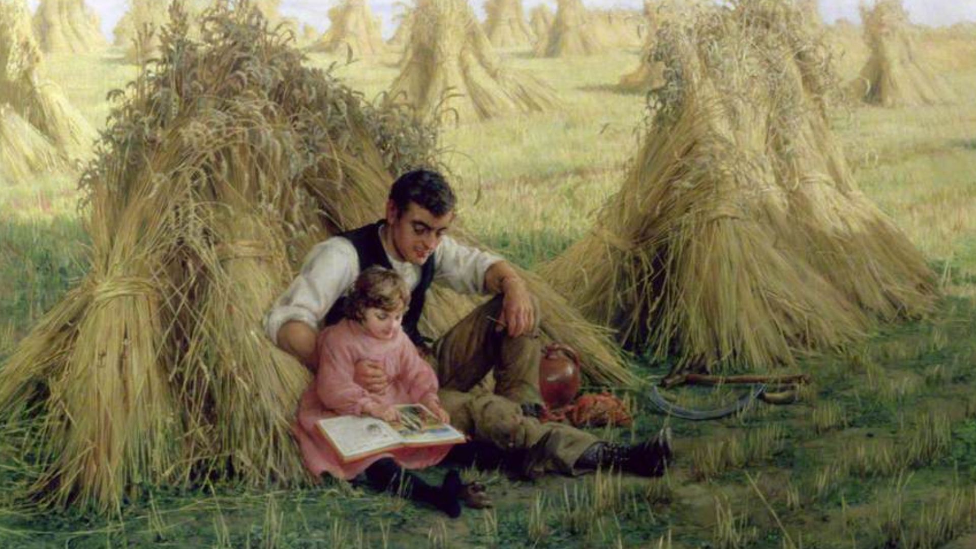 File:Frank William Warwick Topham (1838-1924) - The Story of Ruth and Boaz - 20 - Touchstones Rochdale.jpg