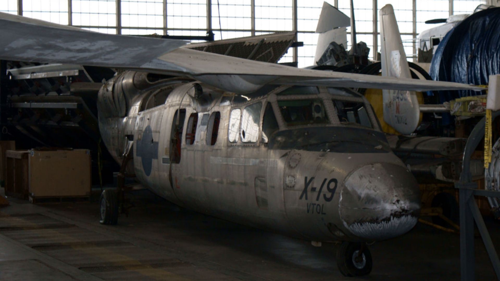 File:Curtiss-Wright X-19 RSideFront Restoration NMUSAF 25Sep09 (14577361966).jpg
