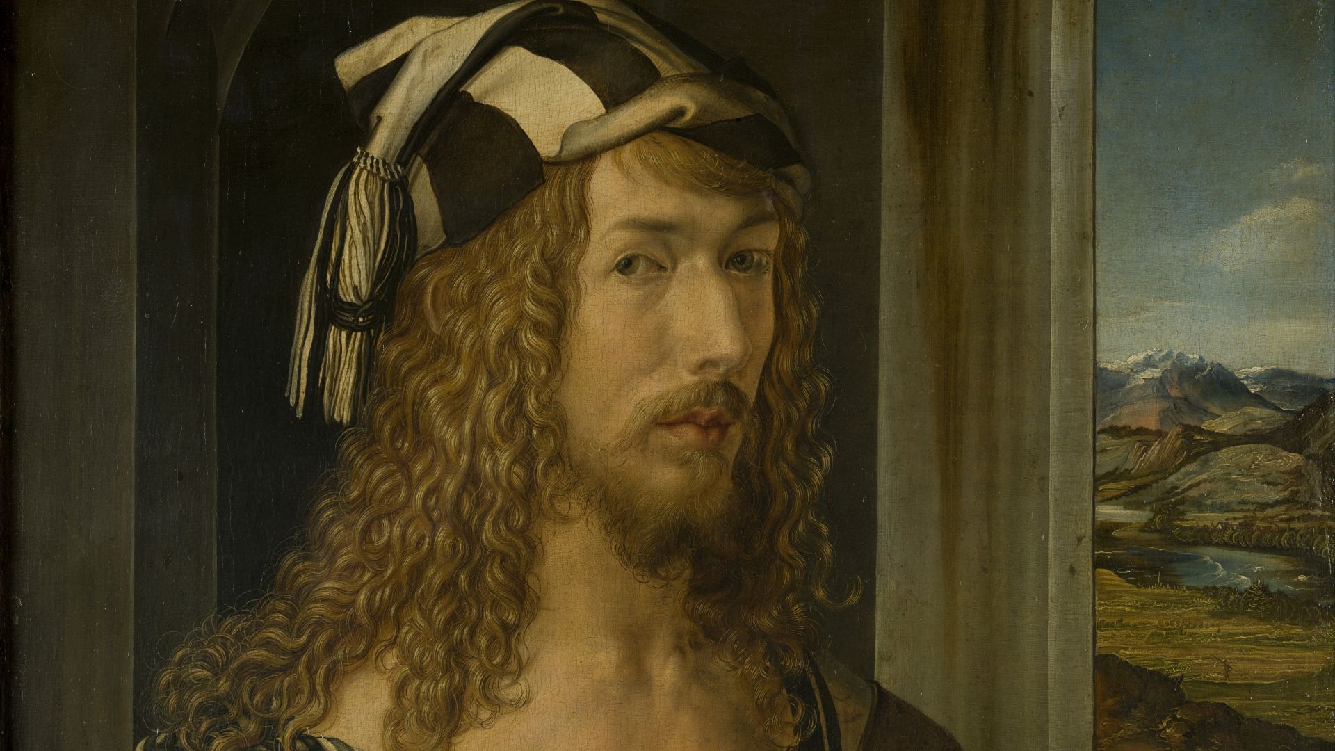 File:Albrecht Dürer's Self-portrait at 26 (1498), Prado Museum (Madrid).jpg