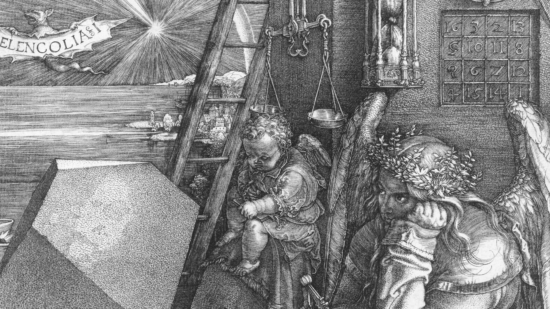 File:Dürer Melancholia I.jpg