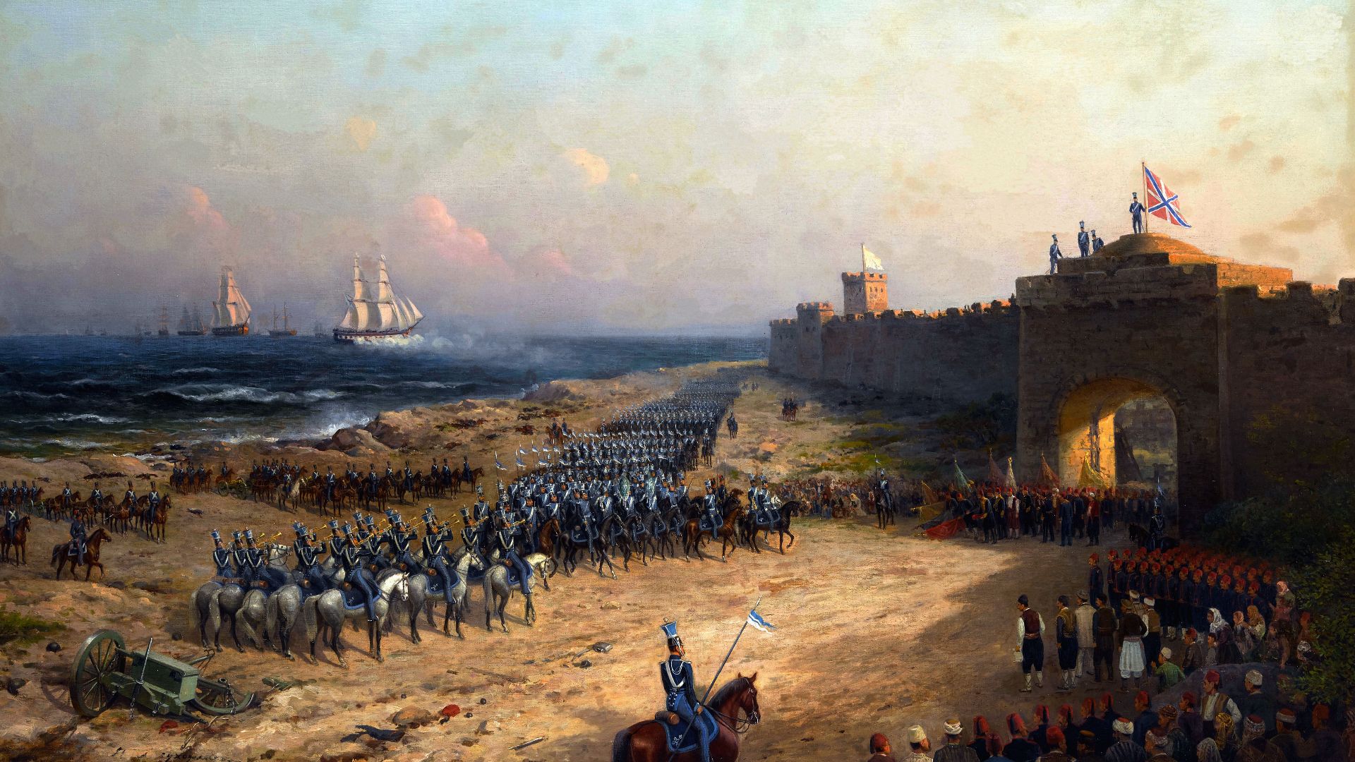 File:Сдача турецкой крепости русской армии.jpg