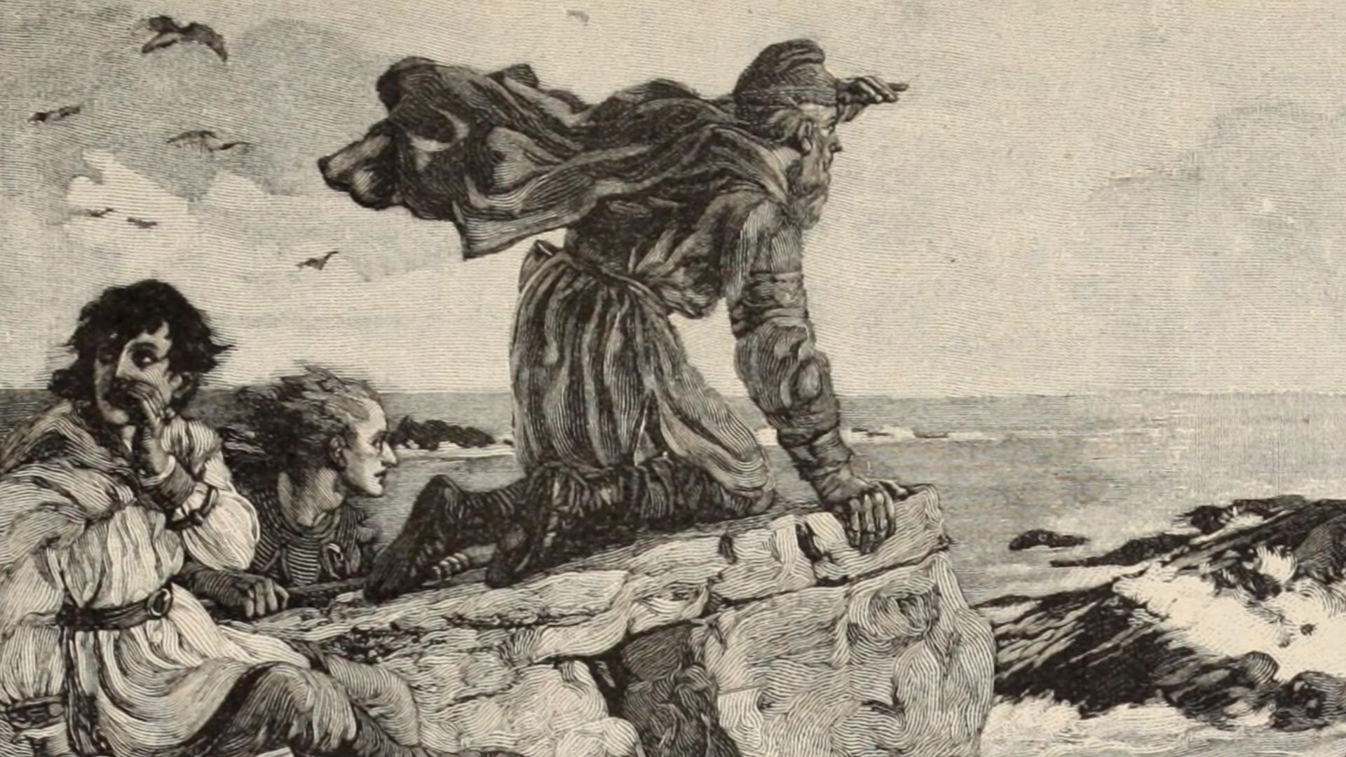 File:How the Danes came up the Channel a thousand years ago - Herbert Alfred Bone.jpg