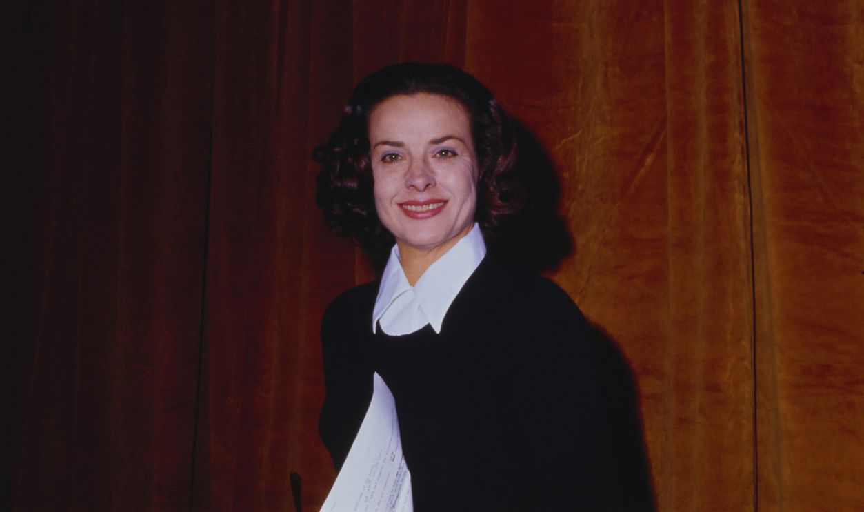 Gettyimages - 1412458856, Jean Peters Actress Jean Peters at press conference.  