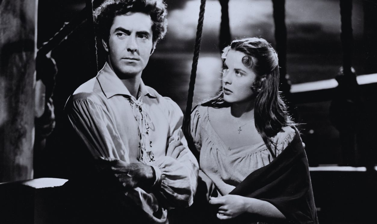 Gettyimages - 1254666883, Captain from Castile Captain from Castile, aka: Der Hauptmann von Kastilien, USA 1947, Regie: Henry King, Darsteller: Tyrone Power, Jean Peters. 