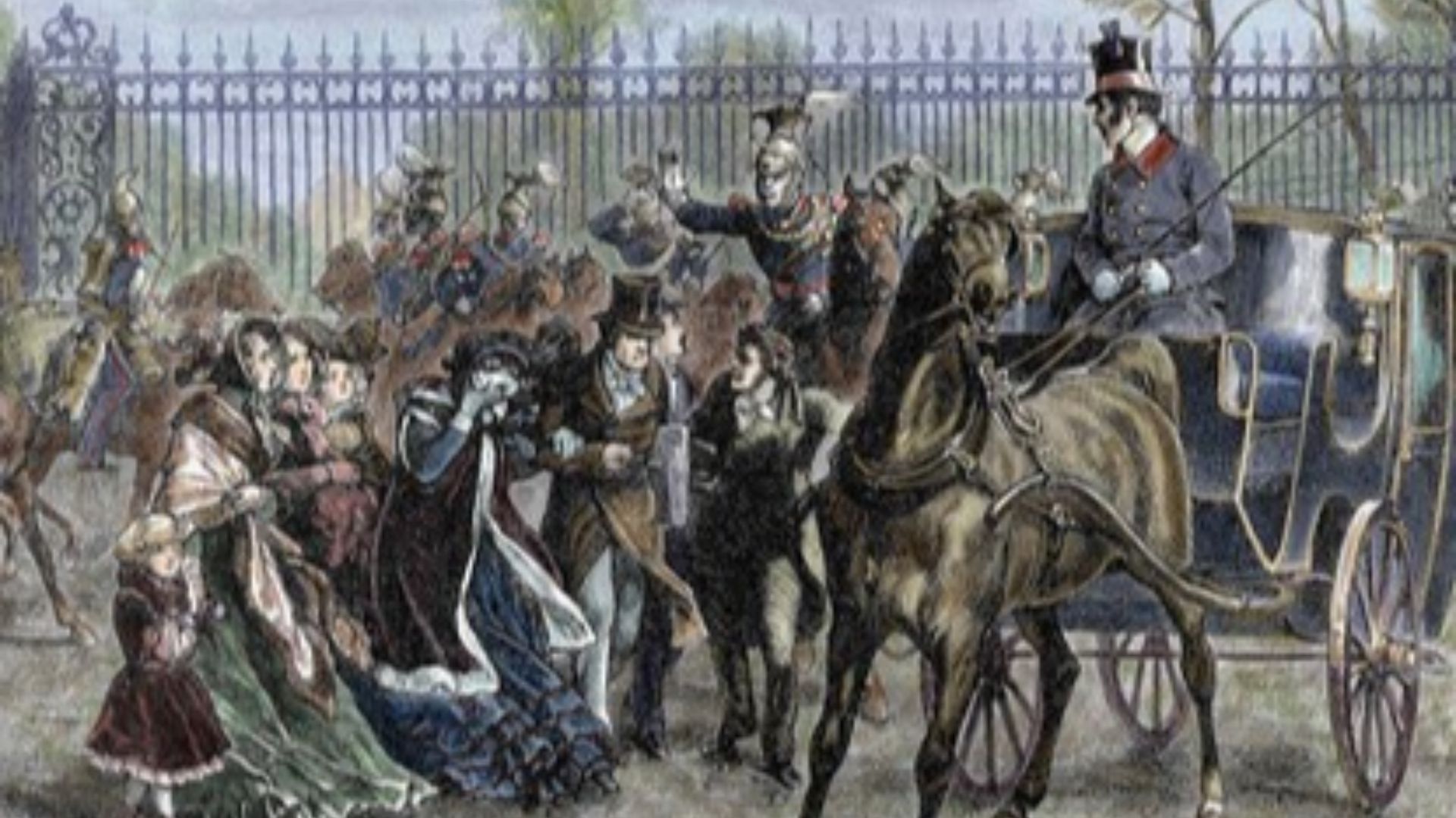 File:Louis Philippe and the royal family fleeing the Palace of Tuileries during the French revolution of 1848.jpg
