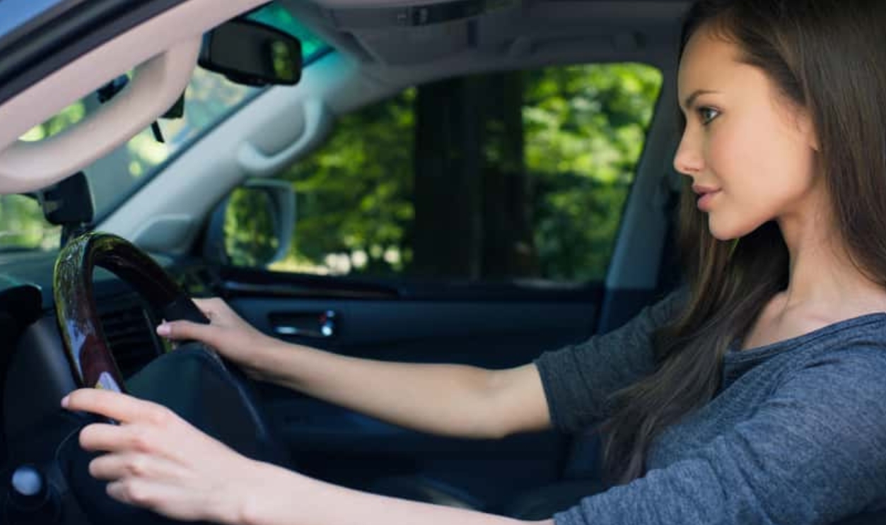 Beautiful Young Happy Woman In Car, Shutterstock, 346013579