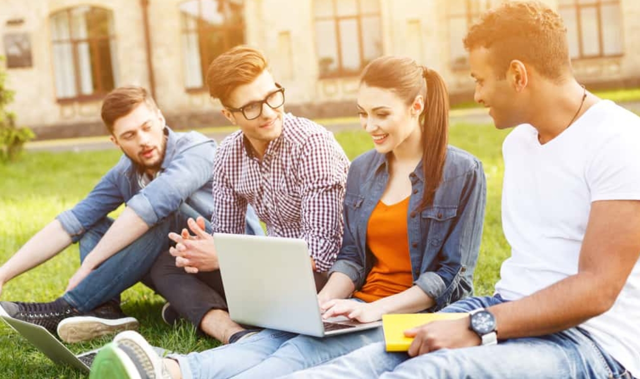 Happy Young Students, Shutterstock, 436292617