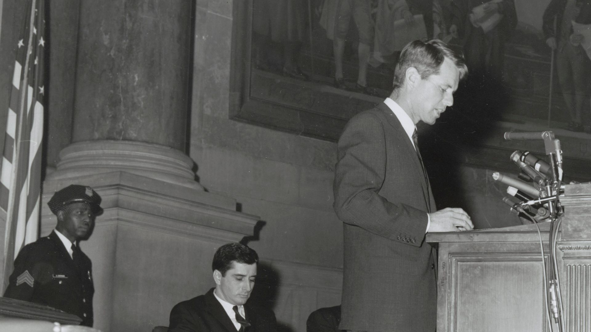 File:Attorney General Robert Kennedy at the opening of the Emancipation Proclamation Exhibit.jpg