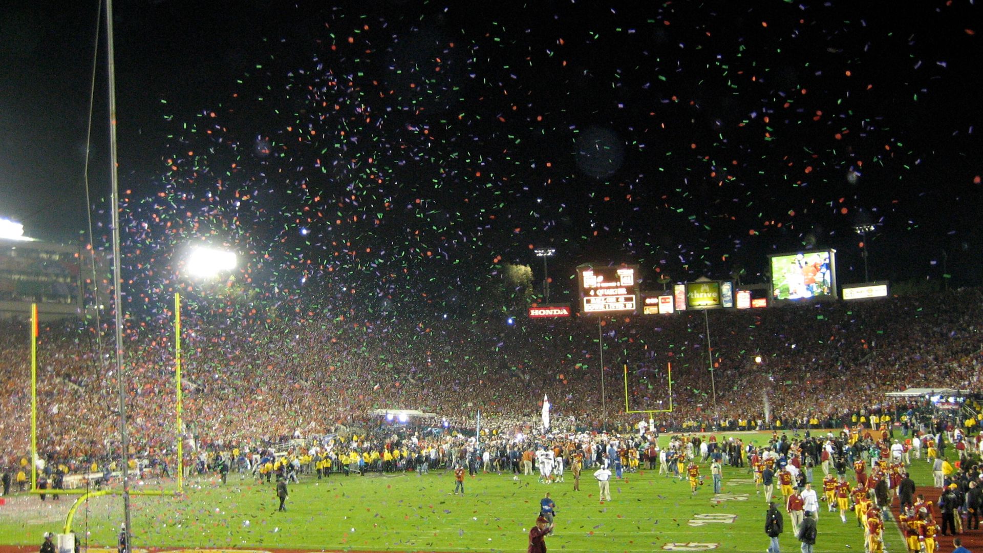 File:2006 Rose Bowl post-game celebration.jpg