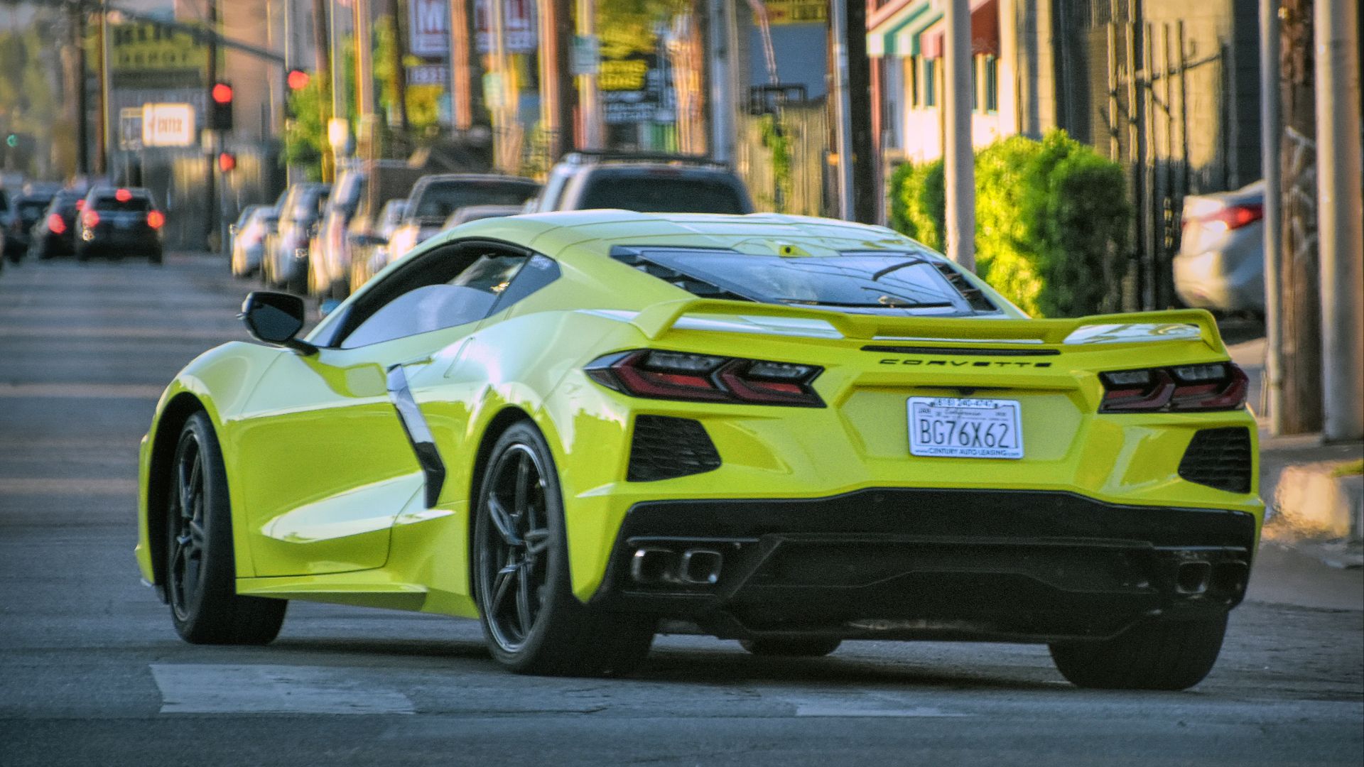 File:Chevrolet Corvette (C8) rear view.jpg
