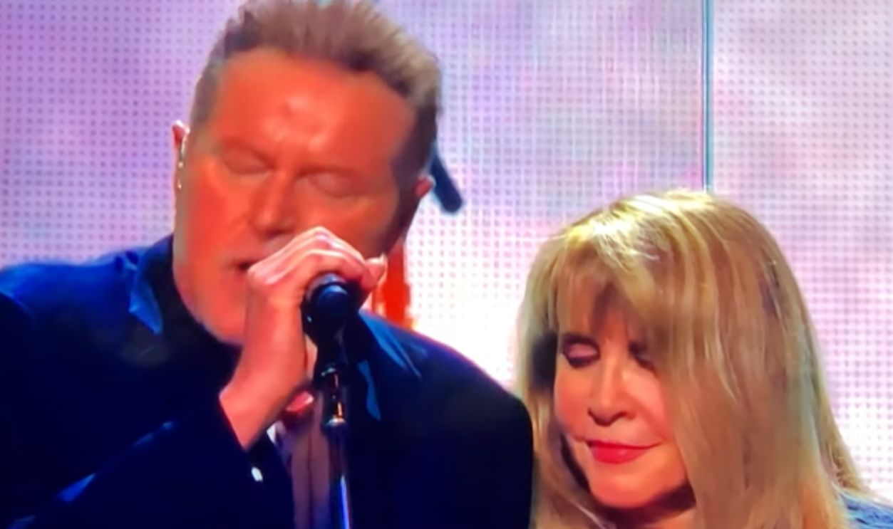 Screenshot from Leather and Lace (1981)