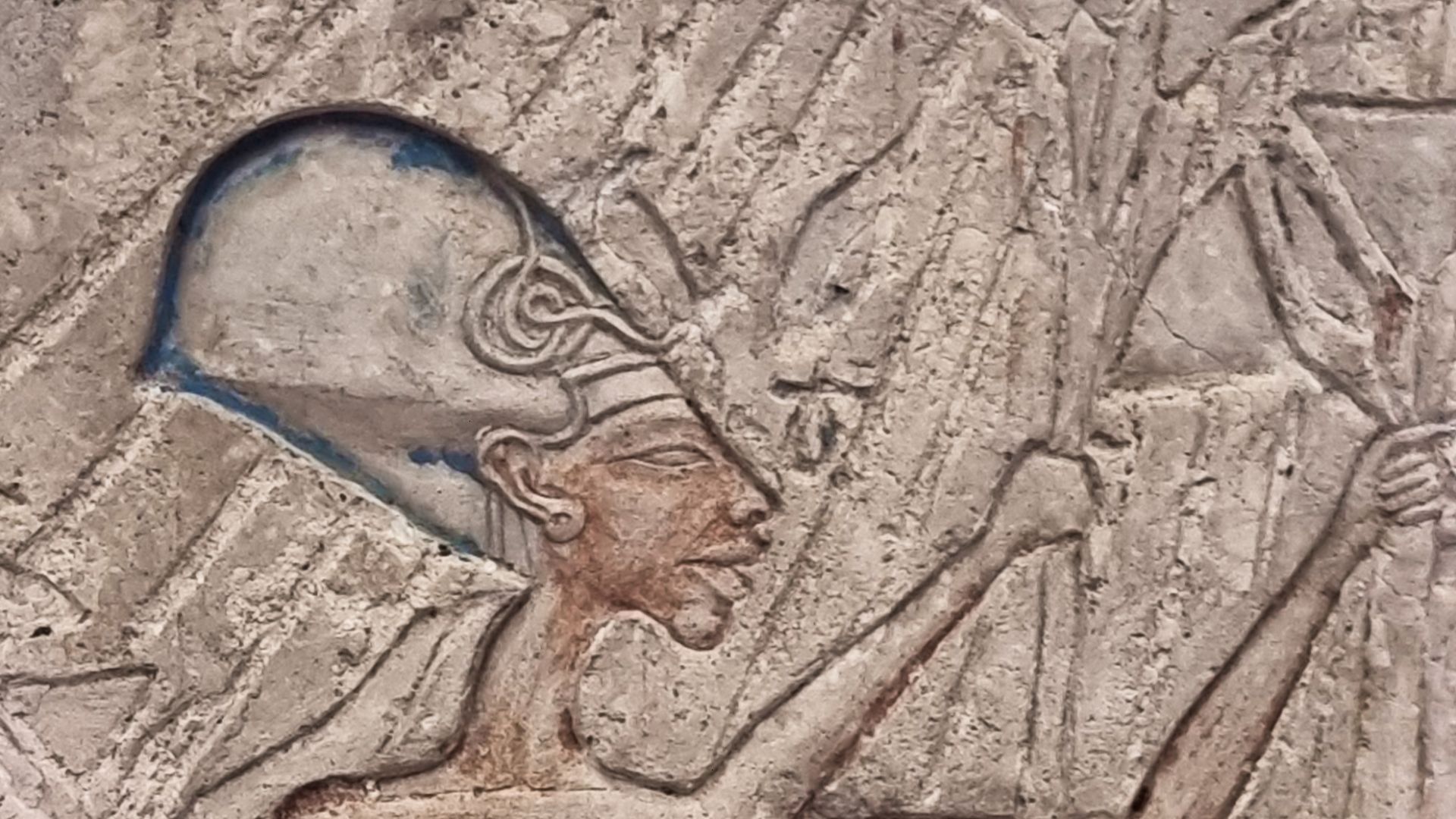 File:Akhenaton and family worshipping the Aten (1).jpg