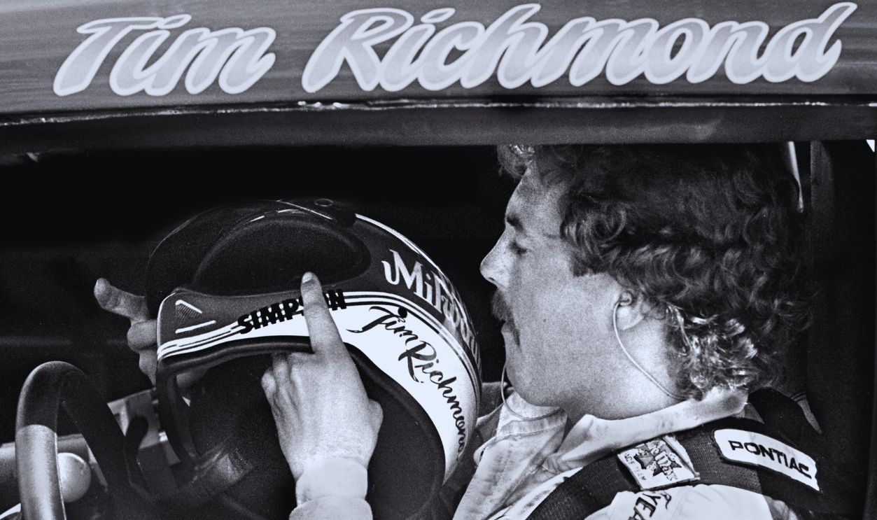 Gettyimages - 1181029441, Tim Richmond at 1984 Daytona 500 NASCAR race DAYTONA BEACH, FLORIDA - FEBRUARY 1984: NASCAR driver Tim Richmond sits in his racecar prior to the start of the 1984 Daytona 500 stock car race at Daytona International Speedway in Daytona Beach, Florida. 
