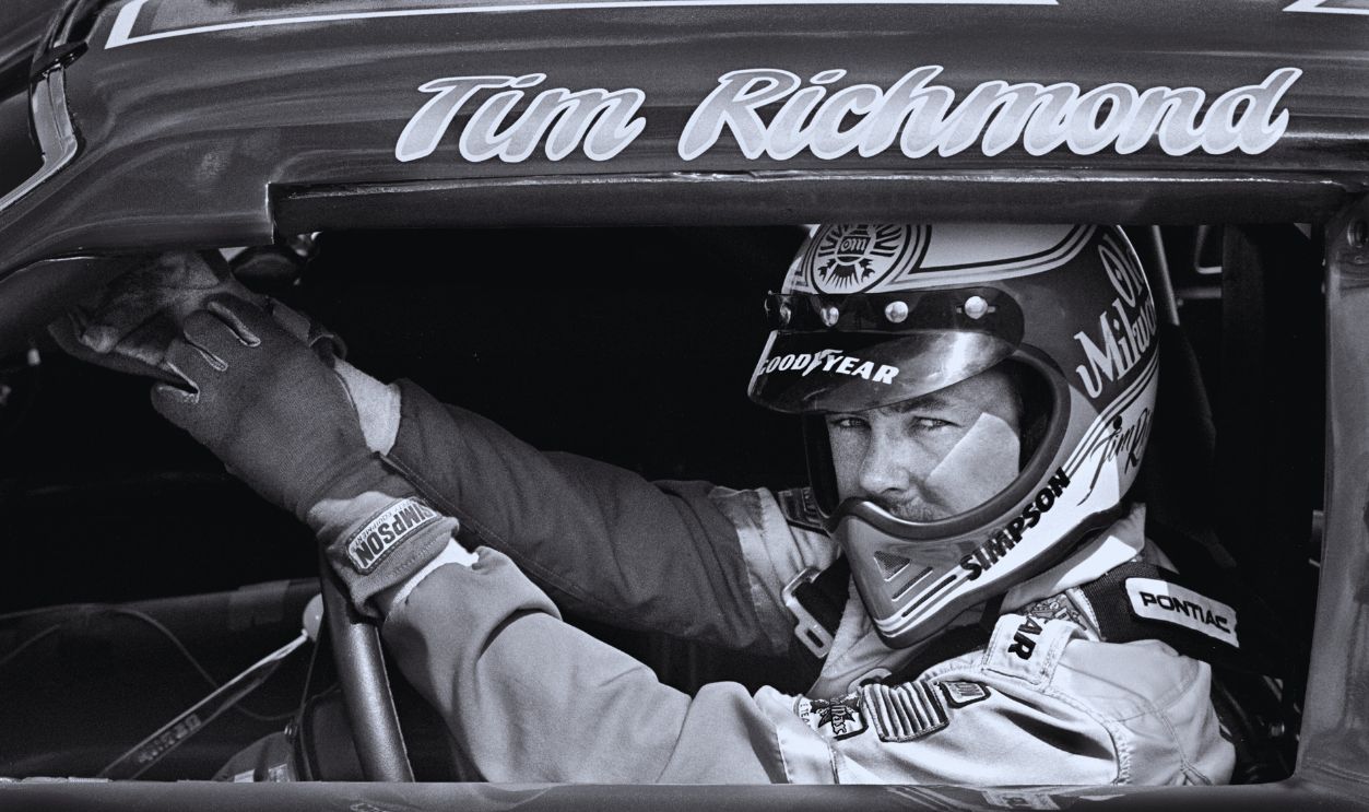 Gettyimages - 1181029435, Tim Richmond at 1984 Daytona 500 NASCAR race DAYTONA BEACH, FLORIDA - FEBRUARY 1984: NASCAR driver Tim Richmond sits in his racecar prior to the start of the 1984 Daytona 500 stock car race at Daytona International Speedway in Daytona Beach, Florida. 