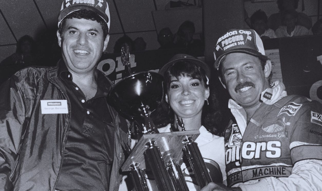 Gettyimages - 89373163, Tim Richmond LONG POND, PA - 1986: Tim Richmond won both events staged at Pocono in 1986, the Miller High Life 400 and the Summer 500.