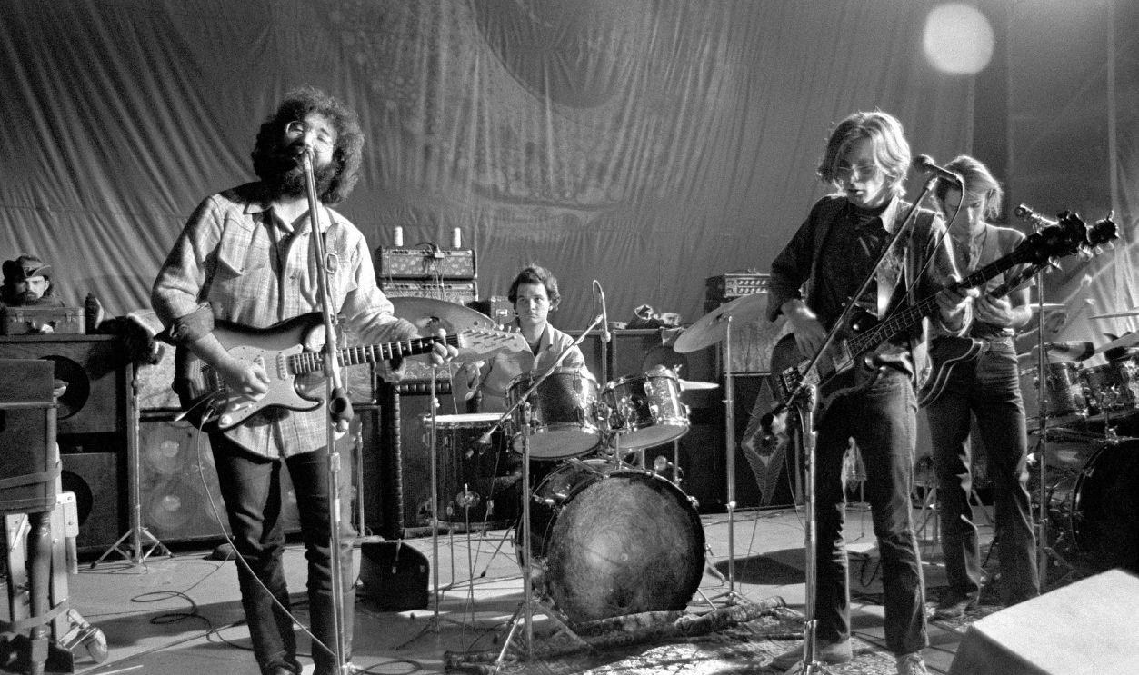 Music group The Grateful Dead with Ron 