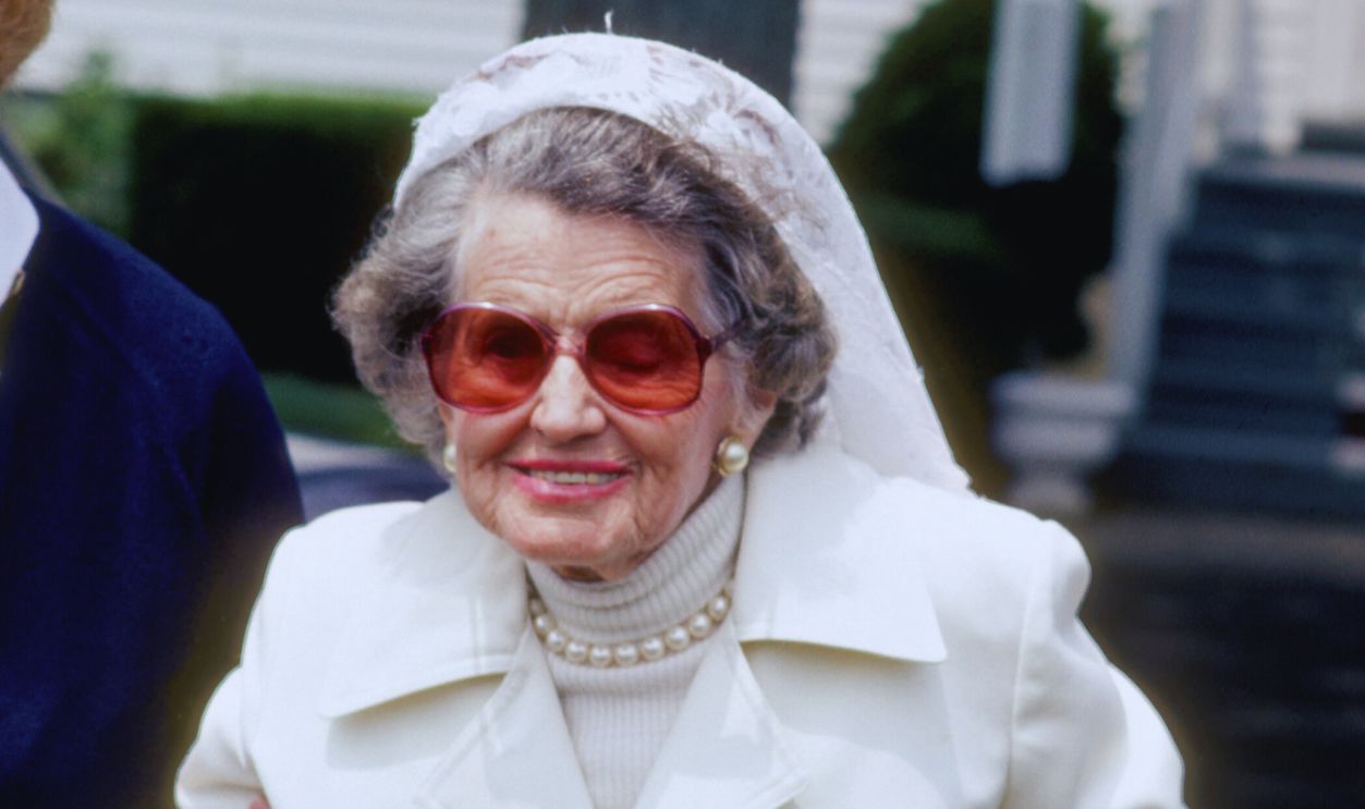 Gettyimages - 105511088, Rose Kennedy Leaving the 12:15 Mass at St Xavier Francis Church - July 2, 1983 Rose Kennedy during Rose Kennedy Leaving the 12:15 Mass at St Xavier Francis Church - July 2, 1983 at St. Francis Xavier Church in Hyannis, Massachusetts, United States.