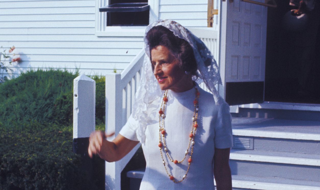 Gettyimages - 113534221, Rose Kennedy at St. Francis Xavier Church - August 16, 1971 Rose Kennedy during Rose Kennedy at St. Francis Xavier Church - August 16, 1971 at St. Francis Xavier Church in Hyannis Port, Massachusetts, United States.