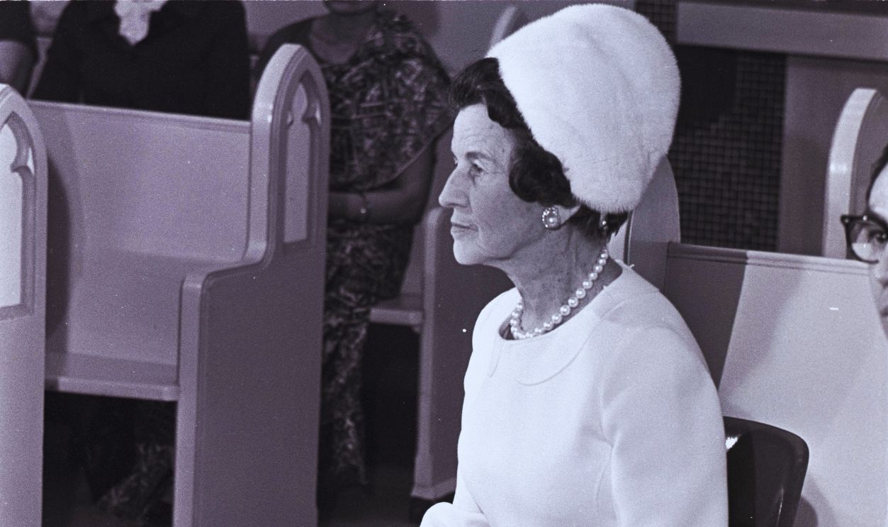Gettyimages - 1461030207, Rose Kennedy, Boston Rose Kennedy attending church in Boston 