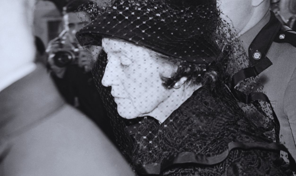 Gettyimages - 515513288, Profile of Rose Kennedy Wearing Veiled Hat