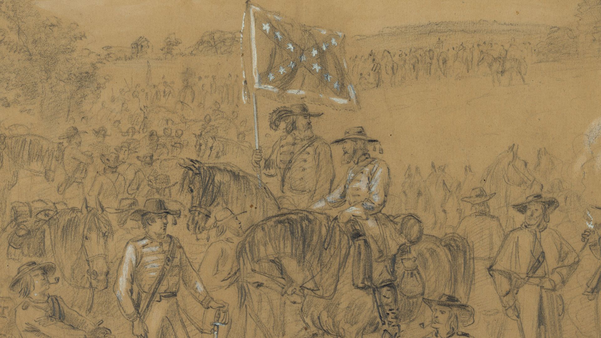 File:The 1st Virginia Cavalry at a halt LCCN2004660497.jpg
