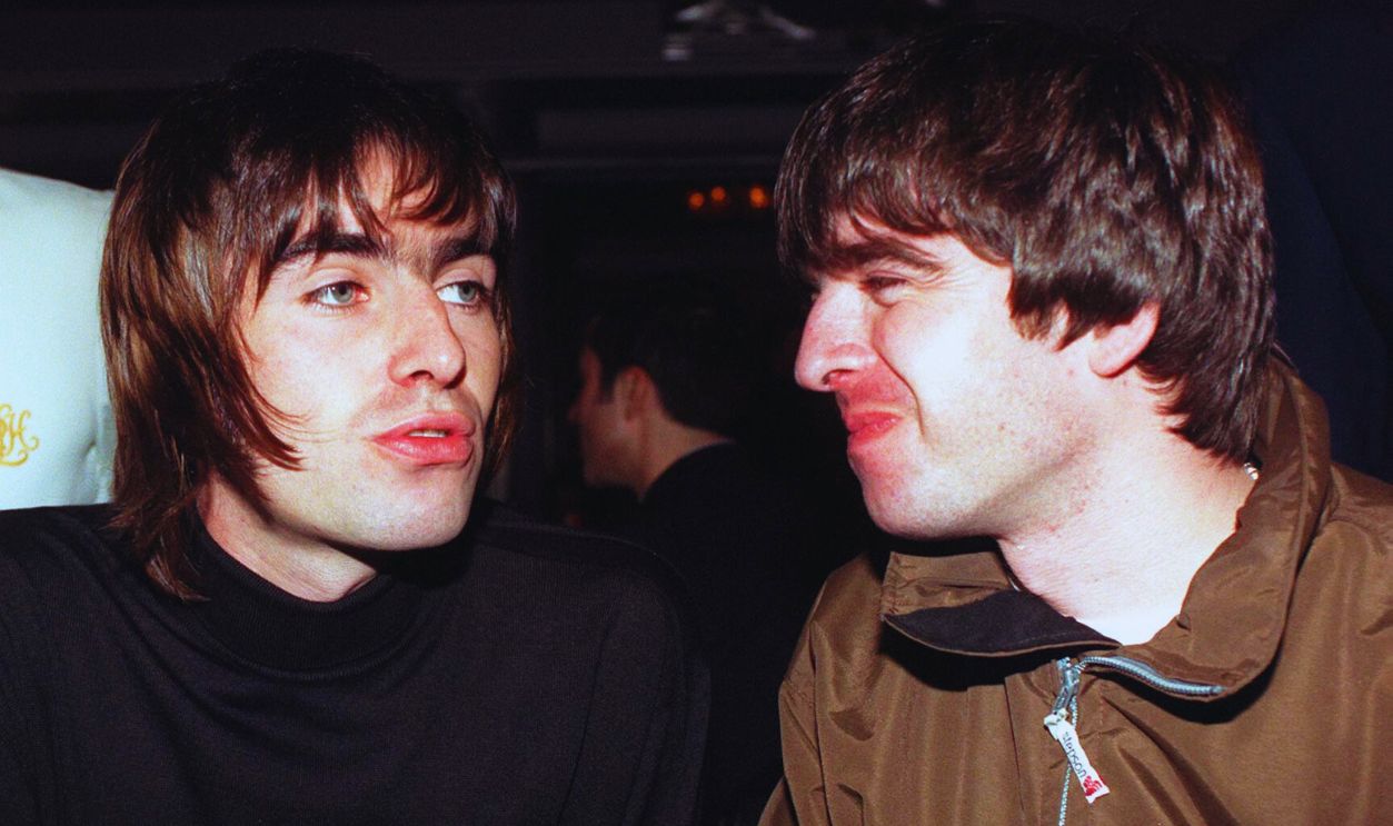 Gettyimages - 829882368, Oasis stars Liam and Noel Gallagher pictured at the Q Magazine music awards in London today (Fri). 