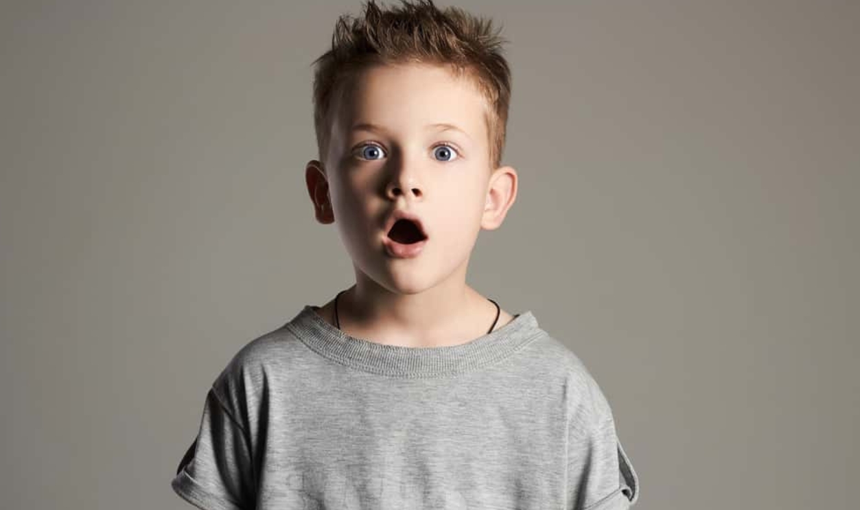 Little Boy.surprised, Shutterstock, 614016944