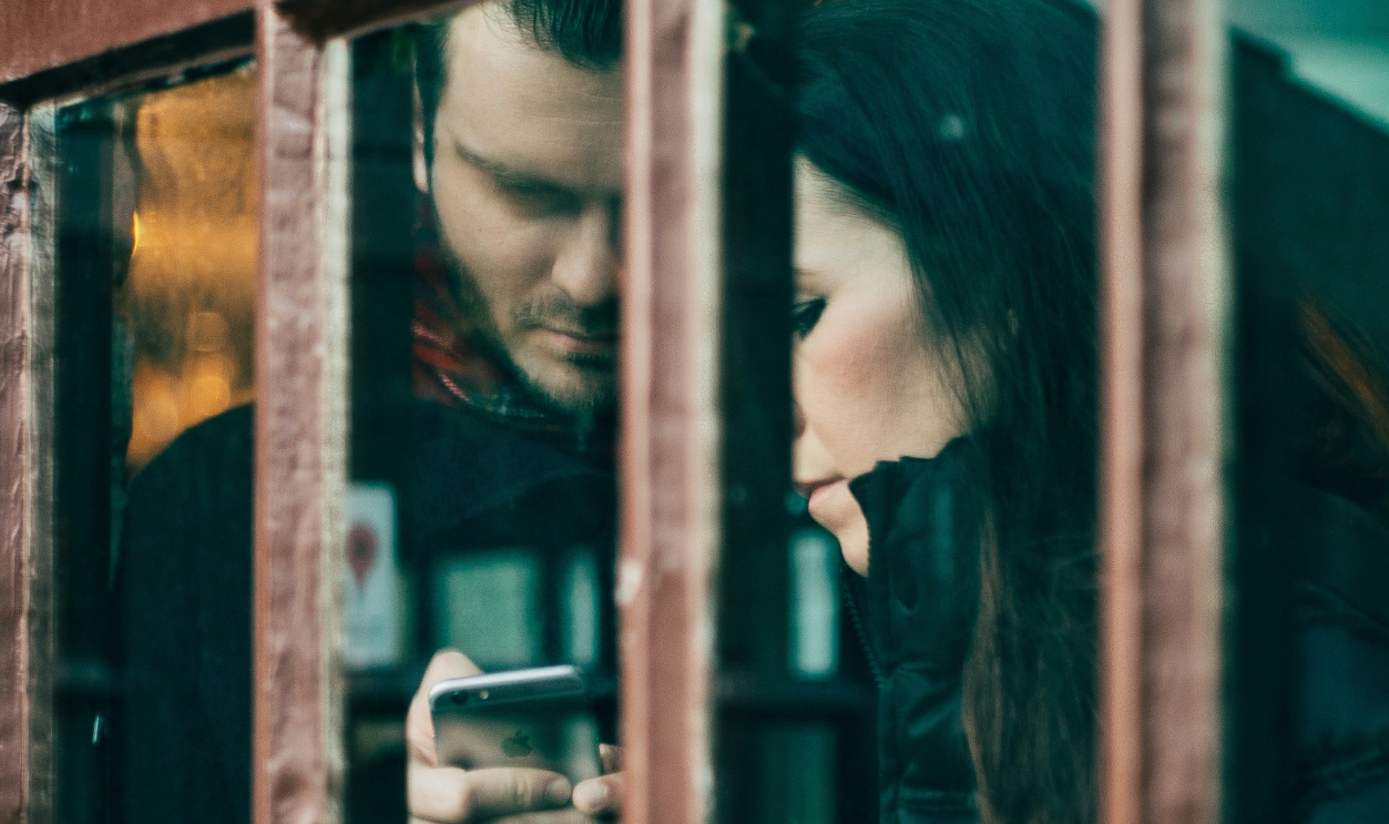 Man Holding Smartphone