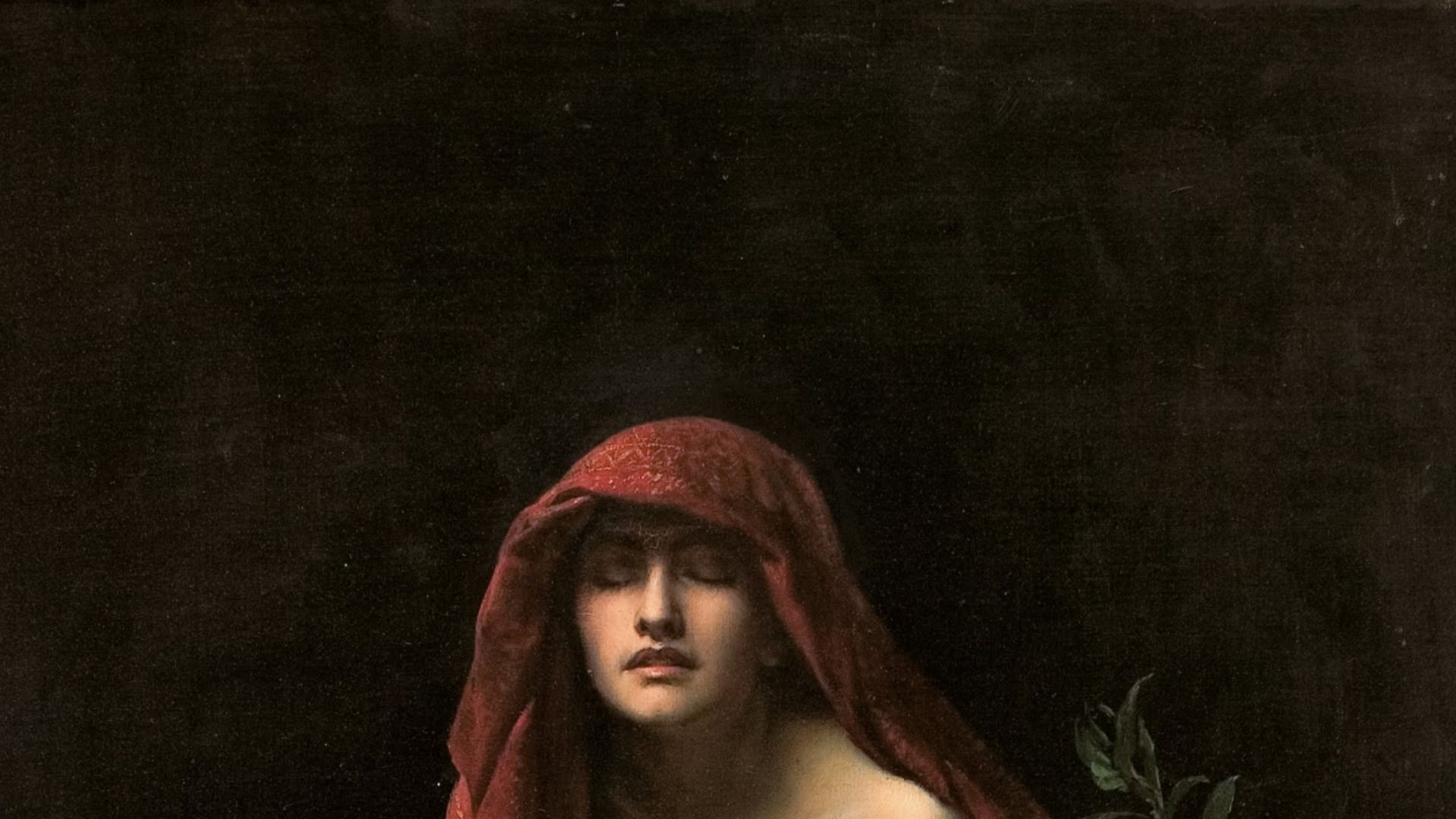 File:John Collier - Priestess of Delphi - Google Art Project.jpg
