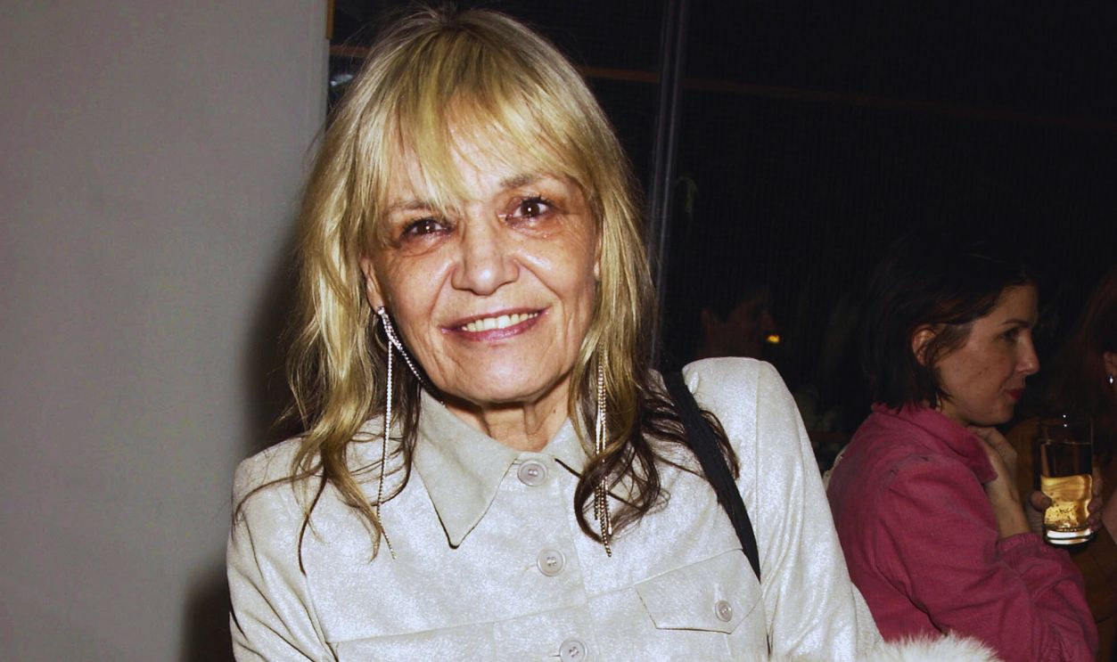 Gettyimages - 3192286, Marianne Faithfull Performes Live LONDON - MARCH 10: Actress Anita Pallenberg at the After Show party for Marianne Faithfull's gig at the Barbican on March 10th, 2002 in London.