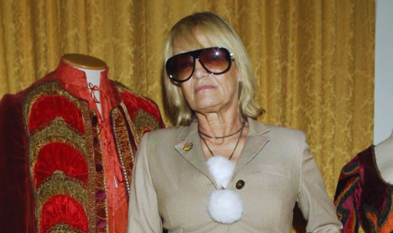 Gettyimages  - 829112736, Fabulously Fellini' Exhibition Anita Pallenberg during the private view of 'Fabulously Fellini' - an exhibition of the costumes and the images of the late Italian film director Federico Fellini - held at the Italian Cultural Institute in Belgrave Square, London. 