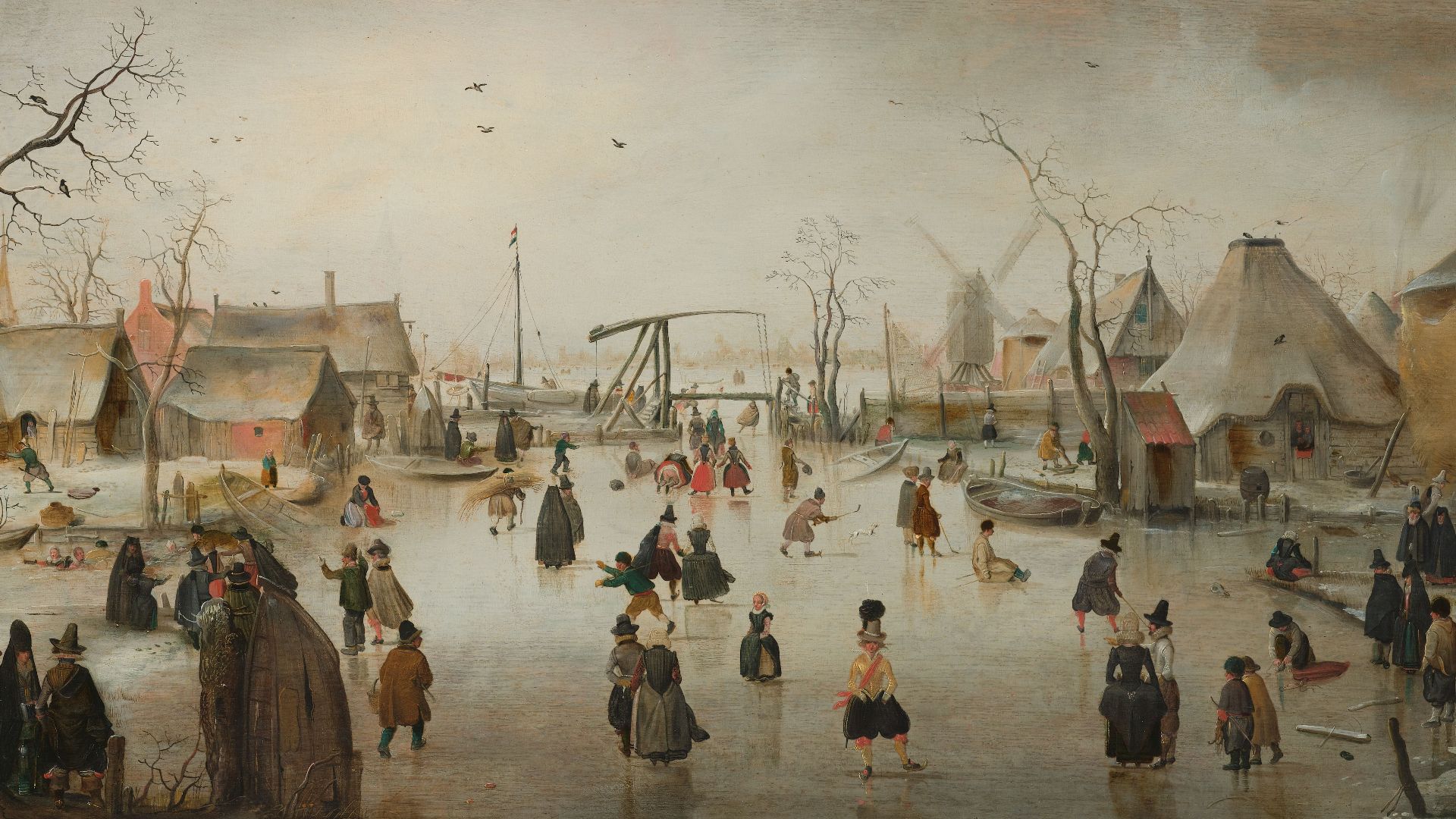 File:Schaatsenrijden in een dorp, SK-A-1320.jpg