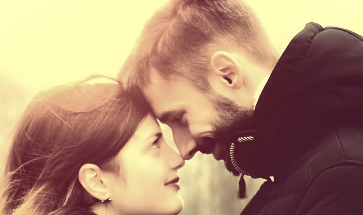 Young Couple In Love - Outdoors