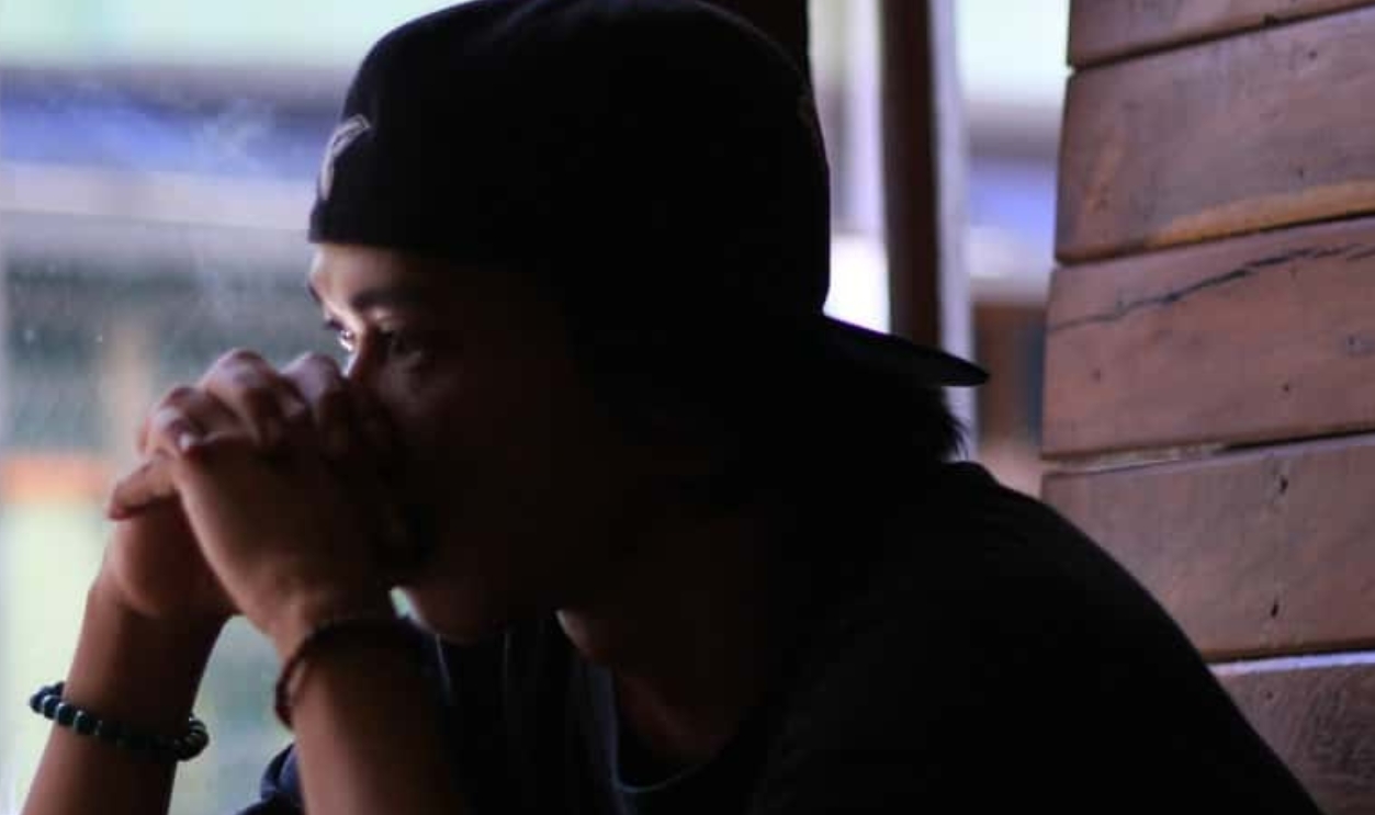 Sad Boy Coffee Sad Man