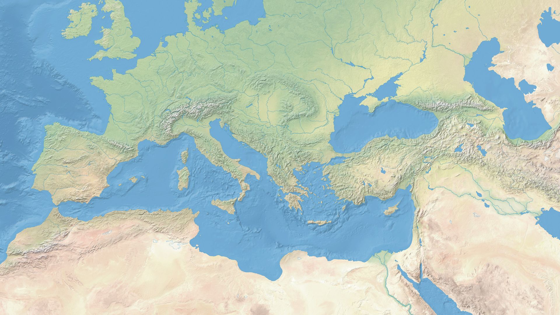 File:Mediterranean Basin and Near East before 1000 AD topographic map.jpg